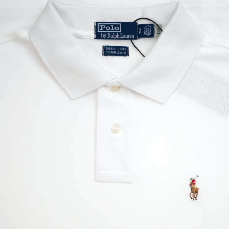 POLO RALPH LAUREN CUSTOM SLIM FIT POLO SHIRT