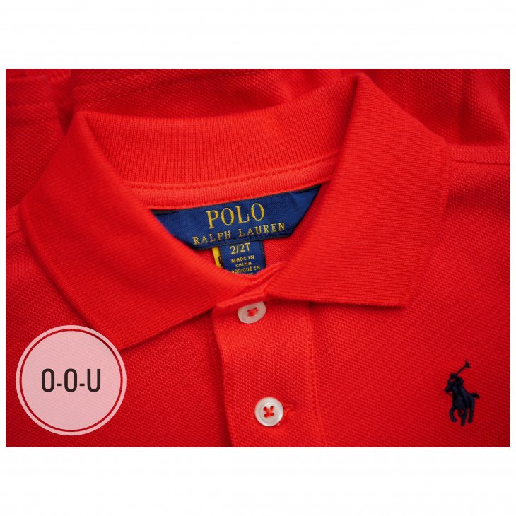 POLO RALPH LAUREN KIDS COTTON MESH POLO DRESS