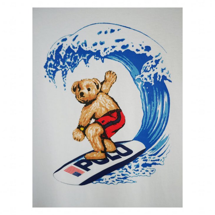 POLO RALPH LAUREN POLO BEAR BOYS COTTON T-SHIRT