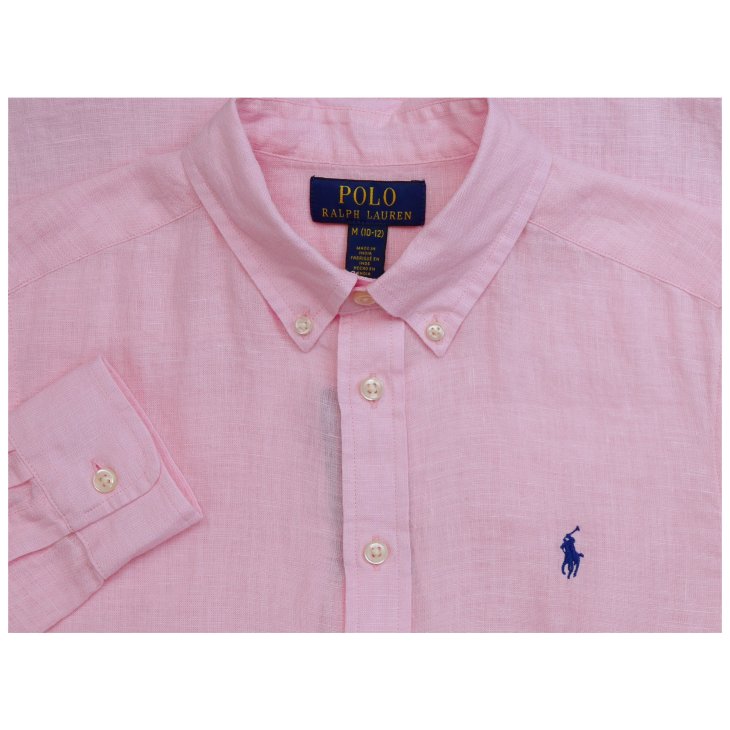 POLO RALPH LAUREN BOYS LINEN SHIRT