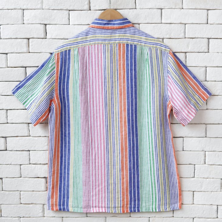 POLO RALPH LAUREN CLASSIC FIT PRINT LINEN CAMP SHIRT