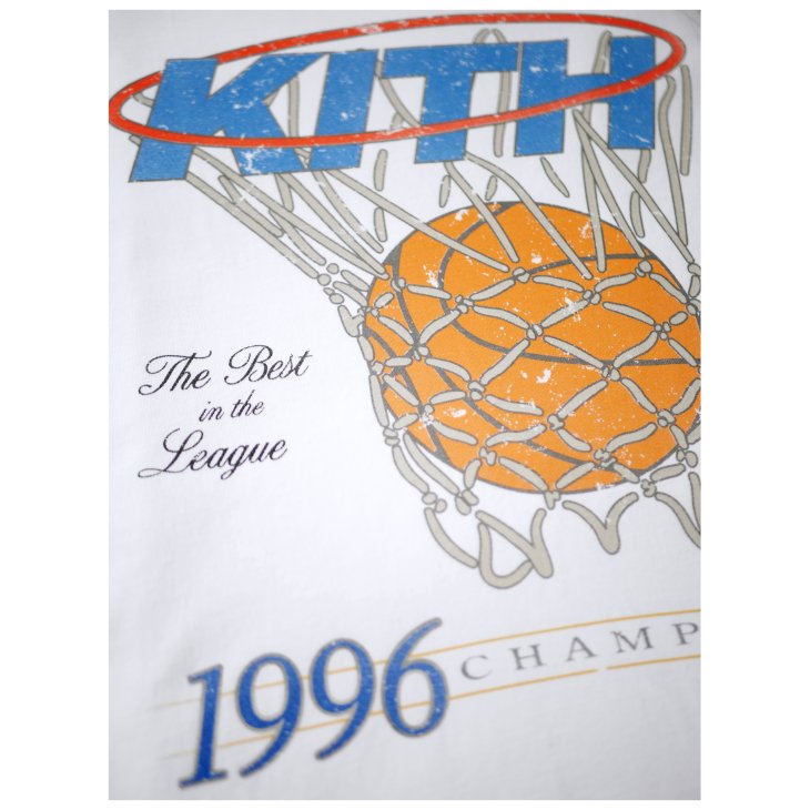 KITH X NEW YORK KNICKS 1996 CHAMPIONS BASKETBALL VINTAGE TEE