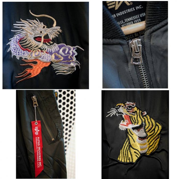 Alpha Industries Embroidered Jacket