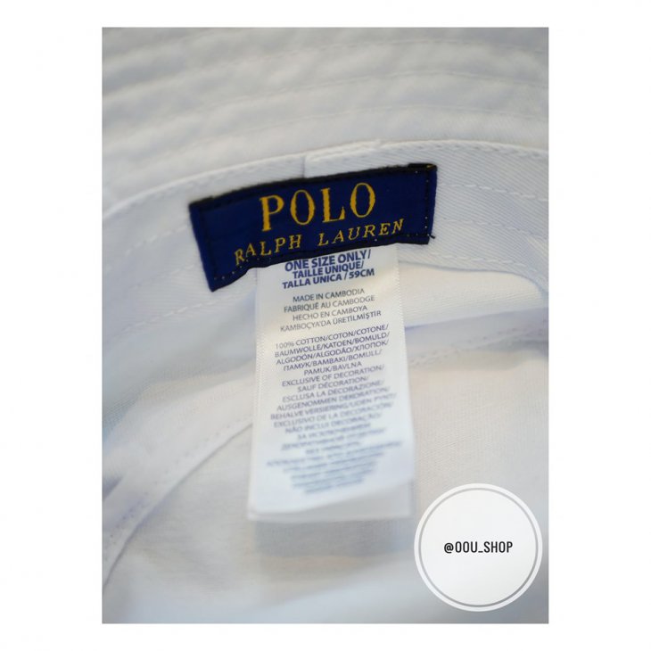 POLO RALPH LAUREN POLO BEAR BUCKET HAT