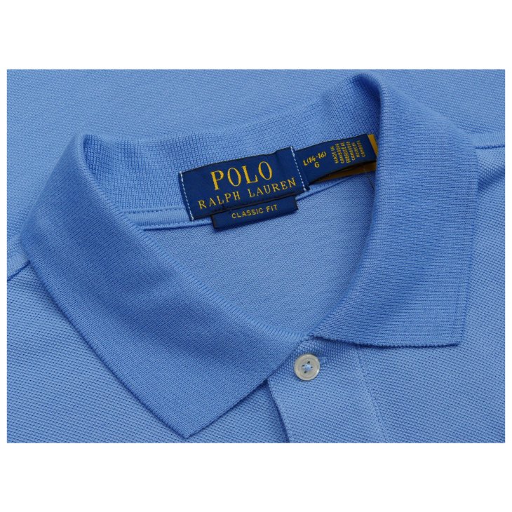 POLO RALPH LAUREN BOYS BIG PONY COTTON MESH POLO SHIRT