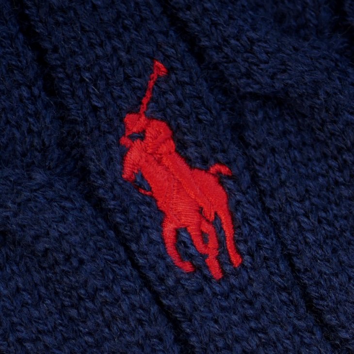POLO RALPH LAUREN CABLE-KNIT WOOL-CASHMERE JUMPER