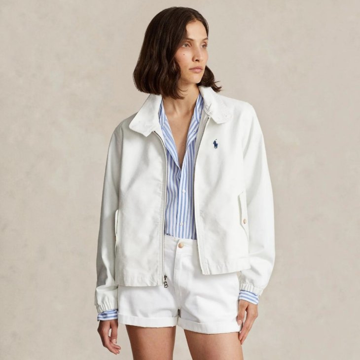 POLO RALPH LAUREN WOMEN COTTON CANVAS JACKET