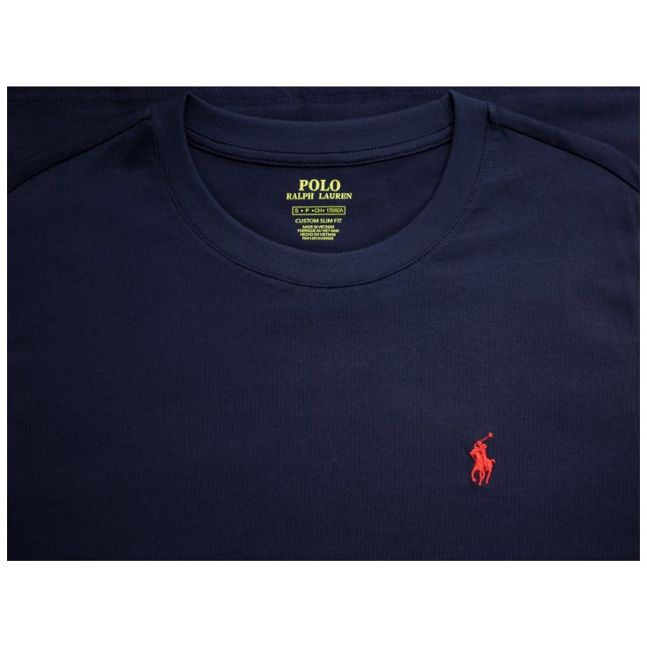 POLO RALPH LAUREN CUSTOM SLIM FIT COTTON T-SHIRT