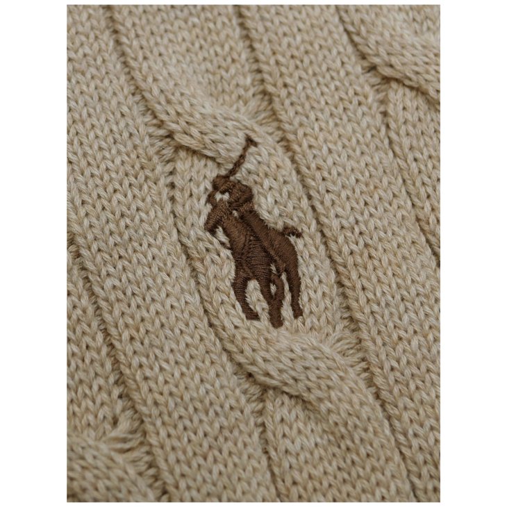 POLO RALPH LAUREN CABLE KNIT COTTON SWEATER