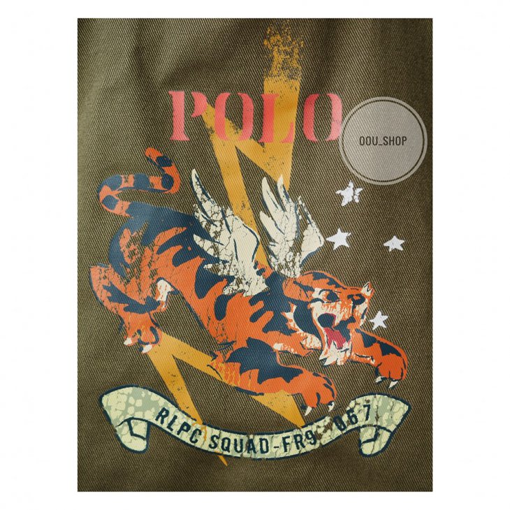 POLO RALPH LAUREN RLPC SQUAD-FR9 067 COTTON TOTE