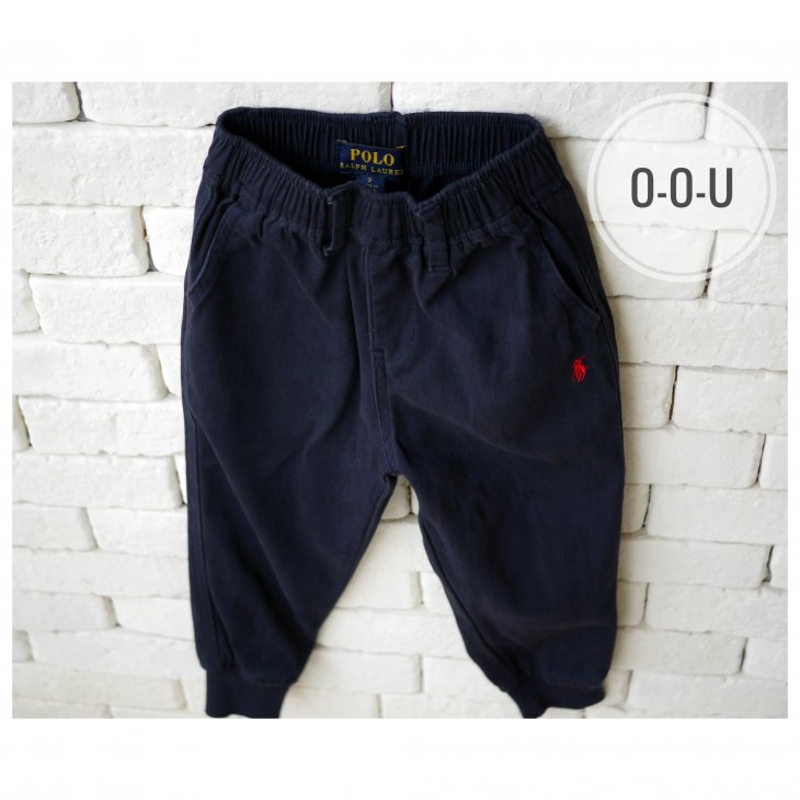 POLO RALPH LAUREN KIDS COTTON JOGGER PANTS