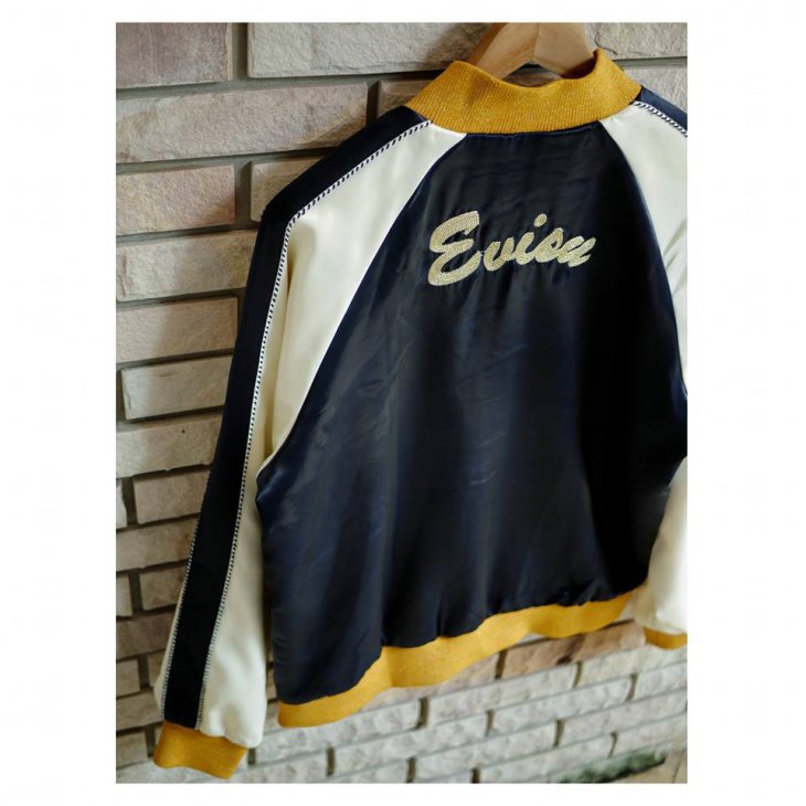 EVISU Bomber Jacket with Baku and Nue Digital Print