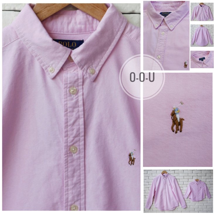 POLO RALPH LAUREN BOYS COTTON OXFORD SHIRT