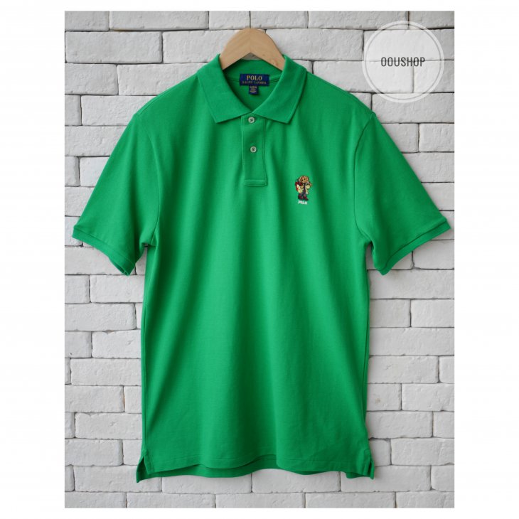 POLO RALPH LAUREN POLO BEAR BOYS COTTON MESH POLO