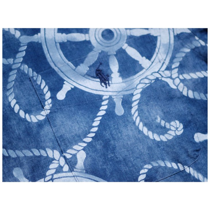 POLO RALPH LAUREN CLASSIC FIT COTTON LINEN CAMP SHIRT