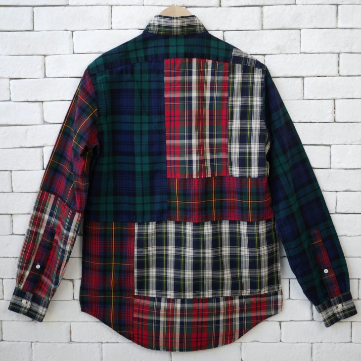 POLO RALPH LAUREN CLASSIC FIT PLAID OXFORD FUN SHIRT