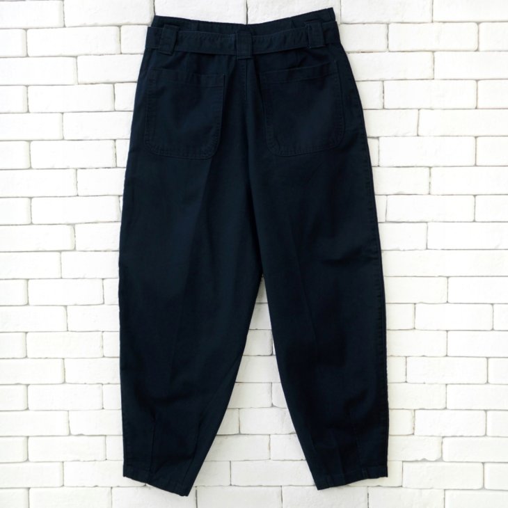 POLO RALPH LAUREN WOMEN BELTED TWILL TAPERED CROP PANT