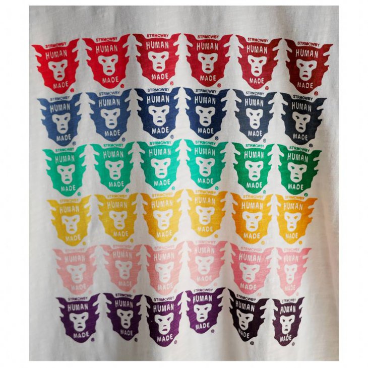HUMAN MADE PATTERNS LOGO T-SHIRT