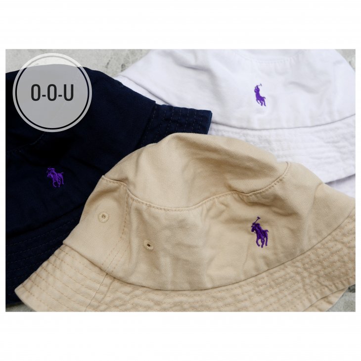 POLO RALPH LAUREN COTTON BUCKET HAT