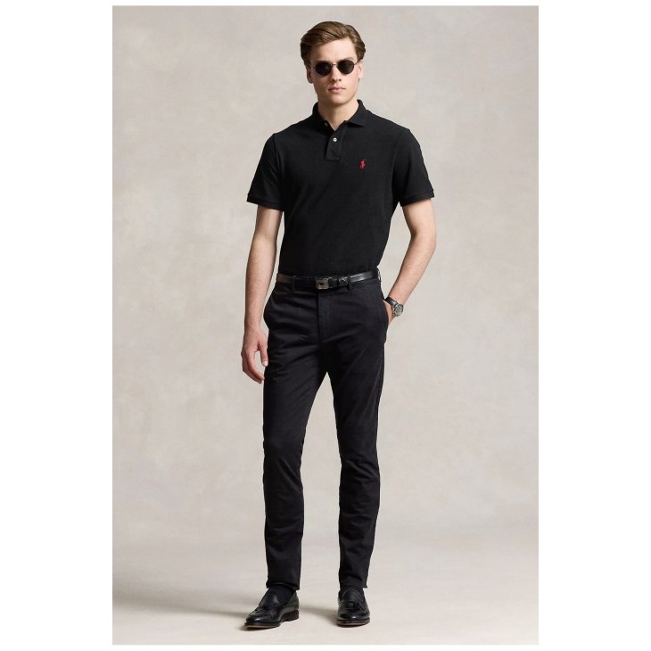 POLO RALPH LAUREN CUSTOM SLIM FIT POLO SHIRT