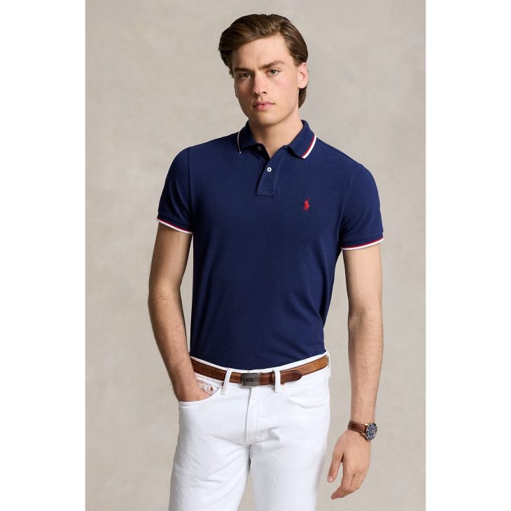 POLO RALPH LAUREN CLASSIC FIT MESH POLO SHIRT