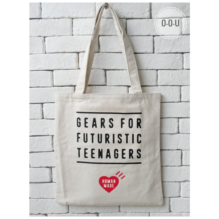 HUMAN MADE BOOK TOTE