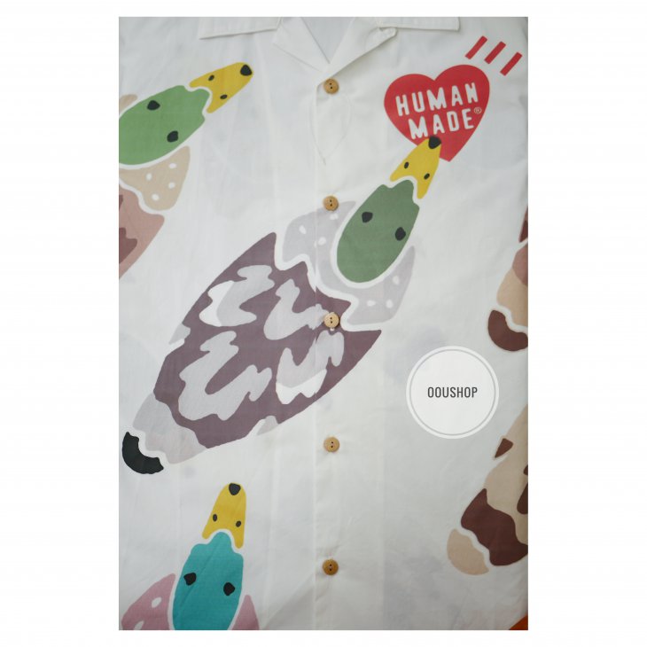 HUMAN MADE DUCK ALOHA SHIRT