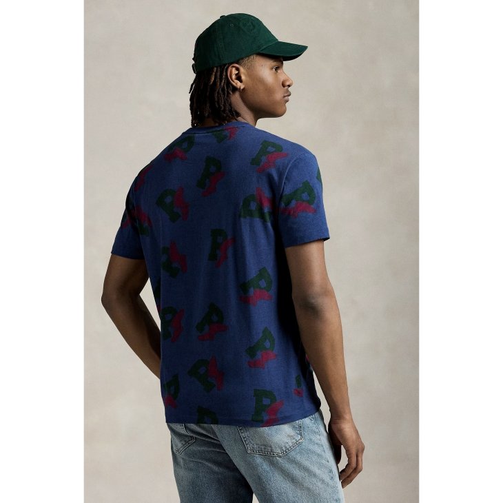 POLO RALPH LAUREN CLASSIC FIT P-WING JERSEY T-SHIRT