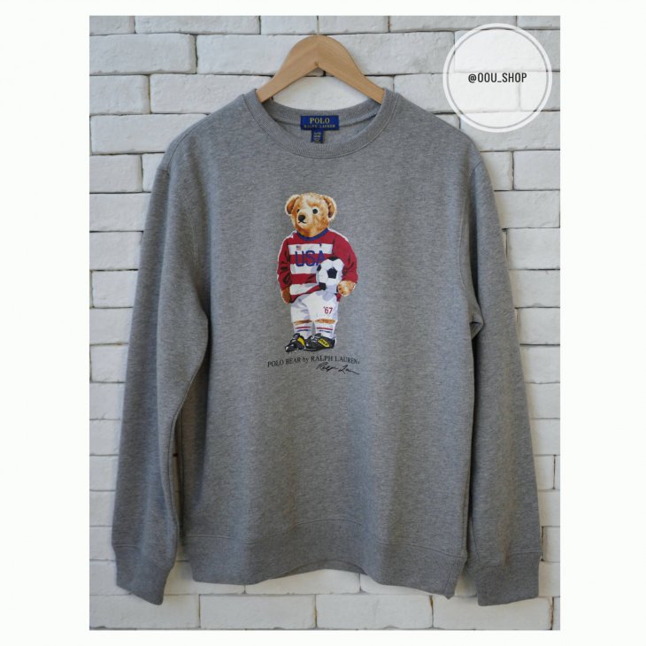 POLO RALPH LAUREN POLO FOOTBALL BEAR BOYS SWEATSHIRTS