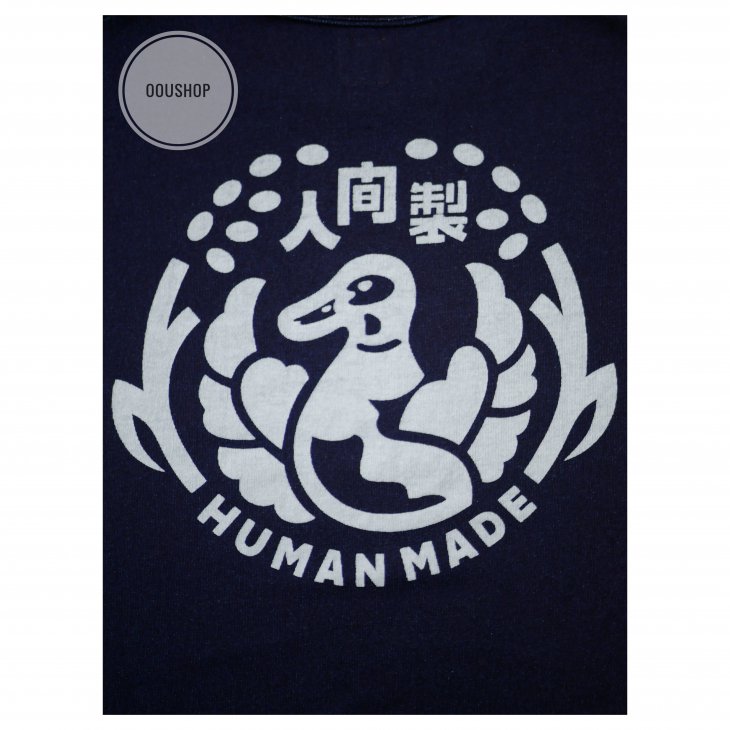 HUMAN MADE INDIGO HEART T-SHIRT