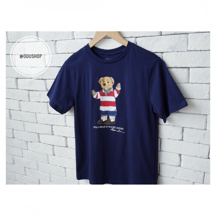 POLO RALPH LAUREN BEAR BOYS COTTON T-SHIRT