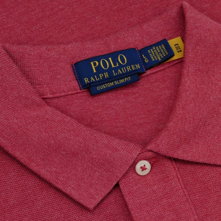 POLO RALPH LAUREN CUSTOM SLIM FIT MESH POLO SHIRT