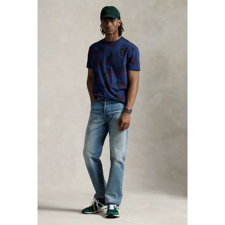 POLO RALPH LAUREN CLASSIC FIT P-WING JERSEY T-SHIRT