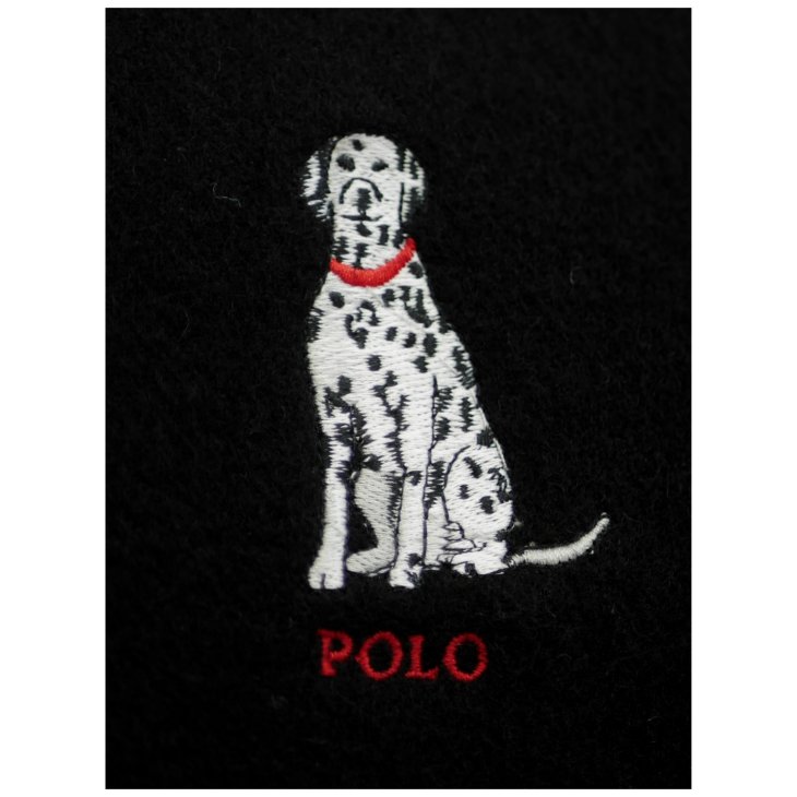 POLO RALPH LAUREN DALMATIAN WOOL SCARF