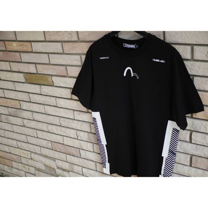 EVISUKURO Duo-tone Seagull Print T-shirt