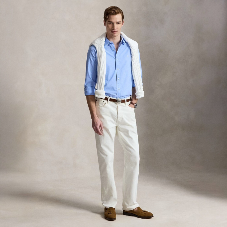 POLO RALPH LAUREN CUSTOM FIT OXFORD SHIRT