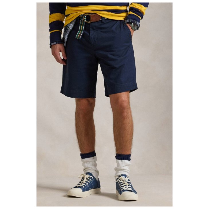 POLO RALPH LAUREN CLASSIC FIT 9 INCH BEDFORD SHORT