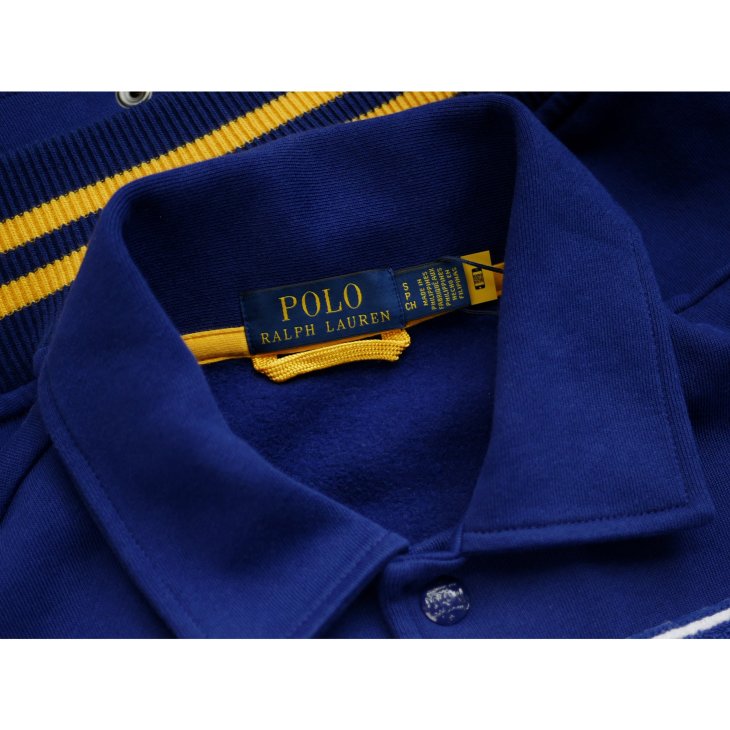 POLO RALPH LAUREN FLEECE LETTERMAN JACKET