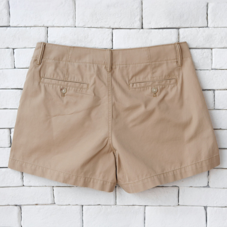 POLO RALPH LAUREN WOMEN COTTON CHINO SHORT