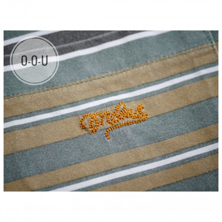 MADNESS STRIPED POCKET TEE