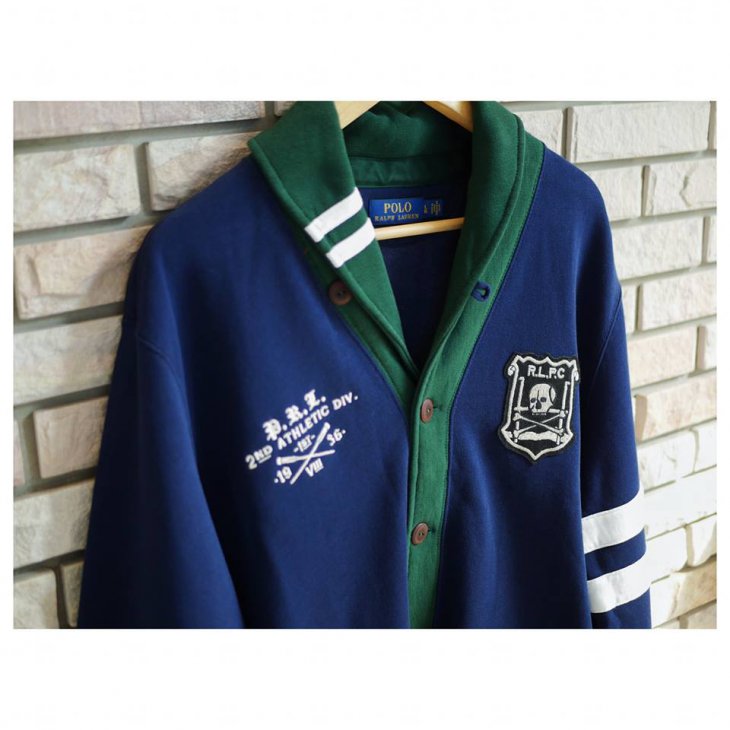 RALPH LAUREN UNISEX CUSTOM CARDIGAN
