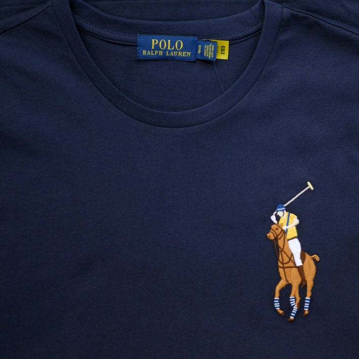 POLO RALPH LAUREN CUSTOM SLIM FIT BIG PONY T-SHIRT
