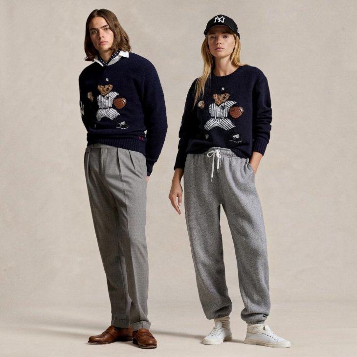POLO RALPH LAUREN YANKEES BEAR SWEATER