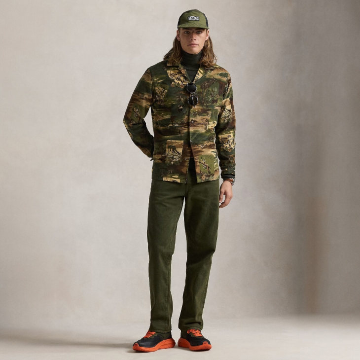 POLO RALPH LAUREN CLASSIC FIT SEA TO SKI CORDUROY SHIRT