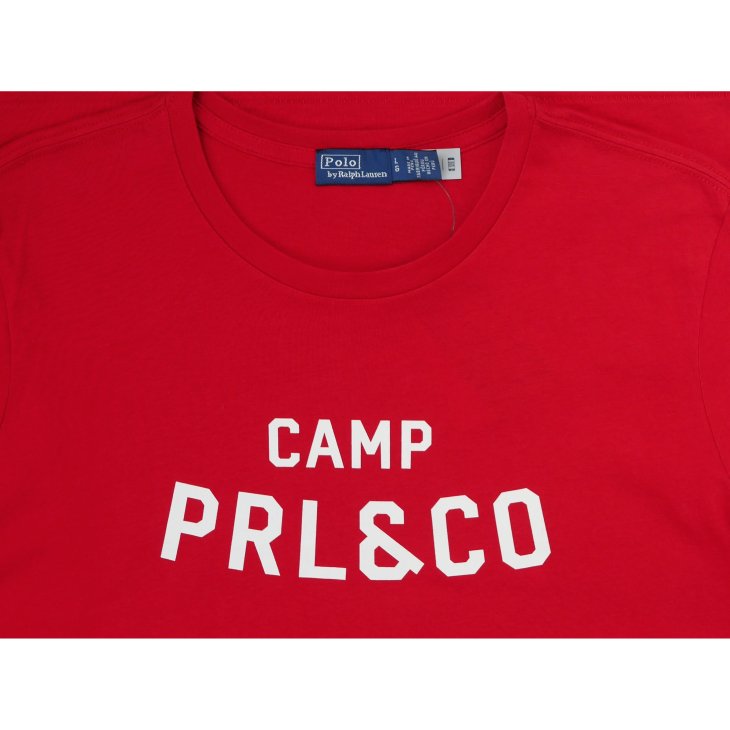 POLO RALPH LAUREN LOGO COTTON JERSEY TEE