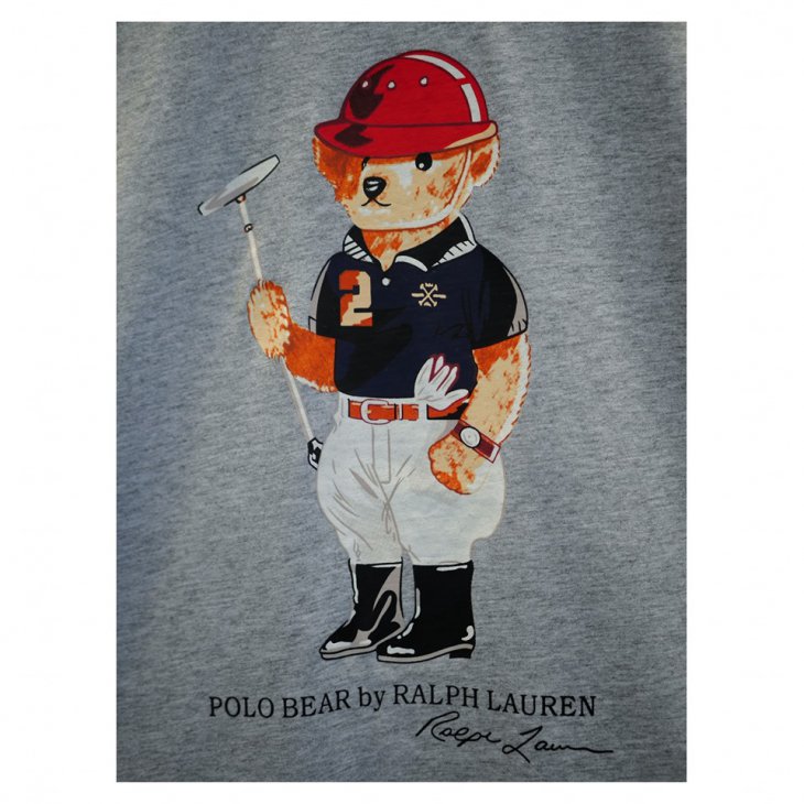 POLO RALPH LAUREN  BEAR COTTON T-SHIRT