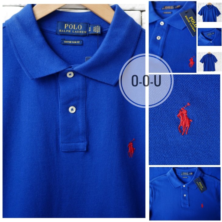 POLO RALPH LAUREN CUSTOM SLIM FIT POLO SHIRT
