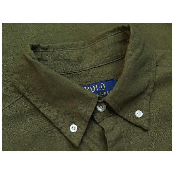 POLO RALPH LAUREN SLIM FIT LINEN SHIRT