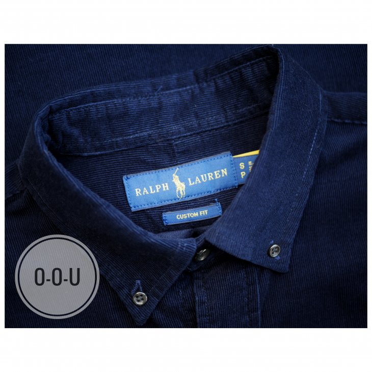 POLO RALPH LAUREN CUSTOM FIT POLO BEAR CORDUROY SHIRT