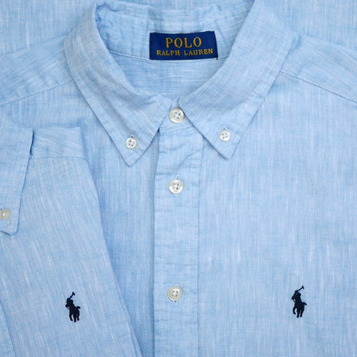POLO RALPH LAUREN KIDS LINEN COTTON SHIRT